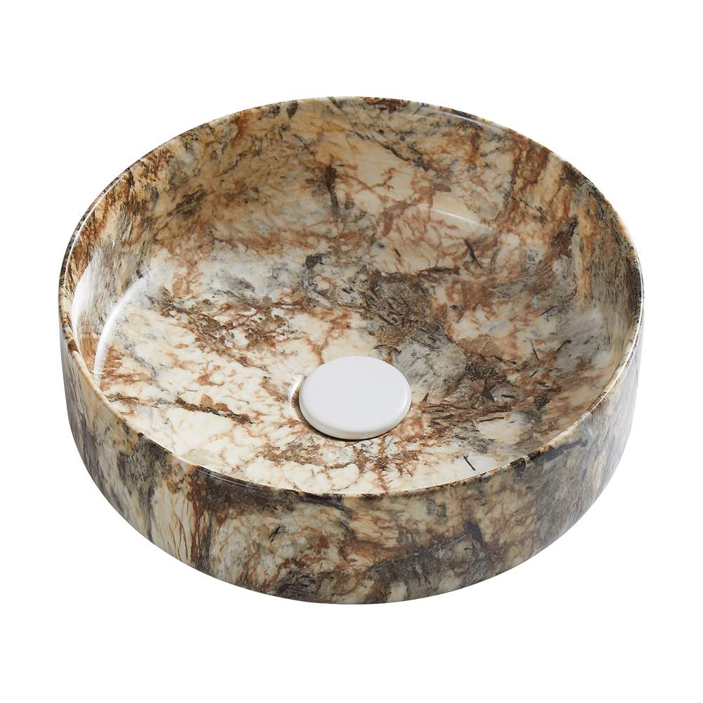 Раковина накладная AZ-3134-M830 мраморный  355*355*120мм