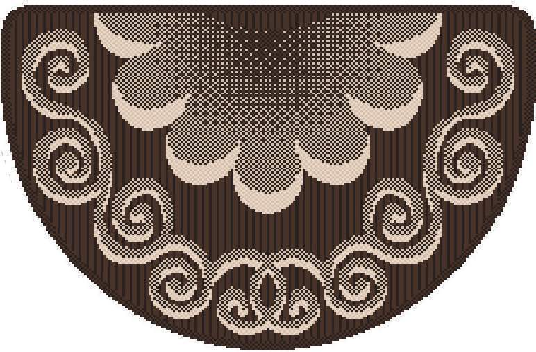 Ковер FELIX  0.5*0.8  19161/91