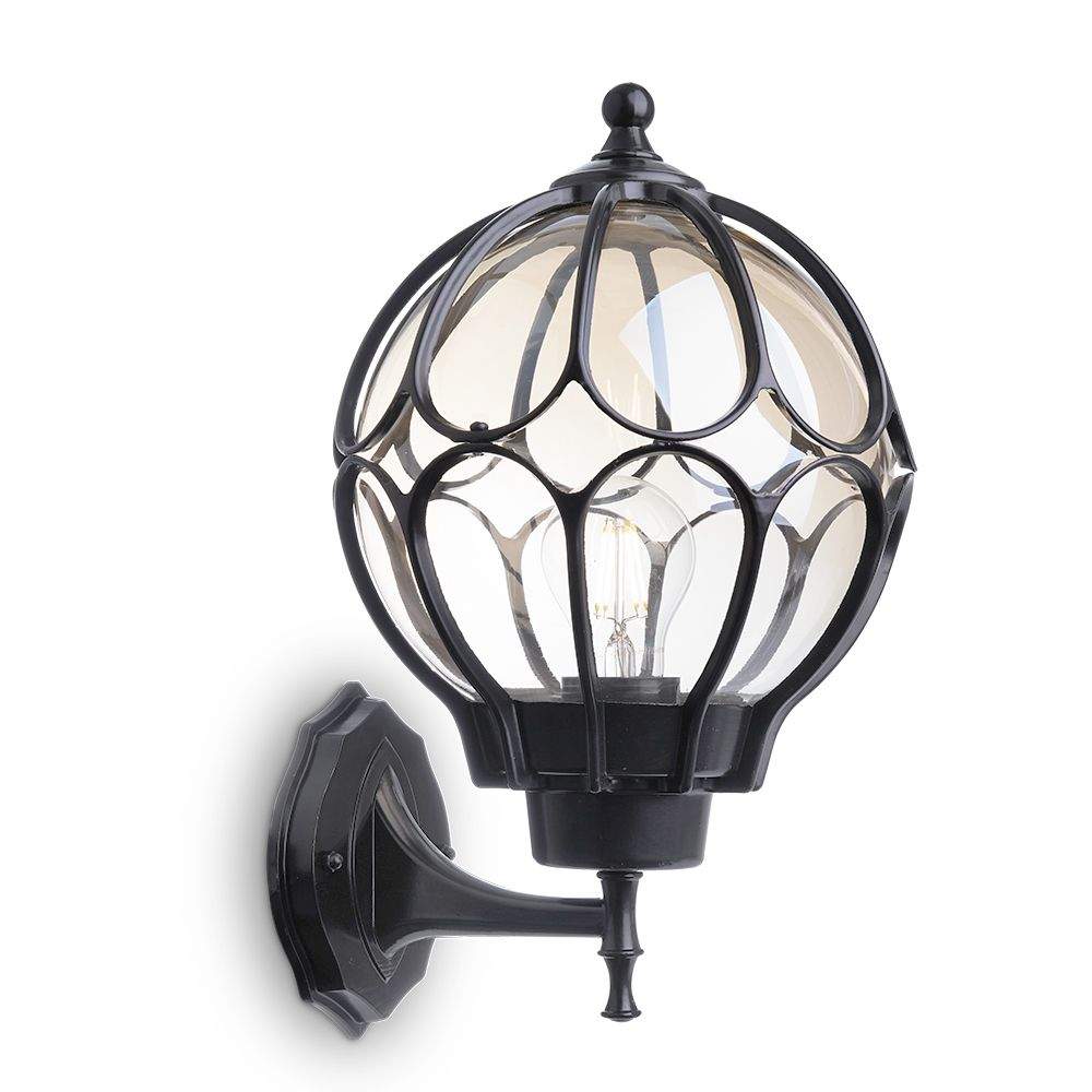 Светильник FERON  PL3801 60W  E27 IP44 черный 06344