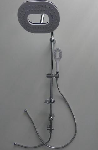 Стойка душ.Тропический душ с 2 лейками 3082