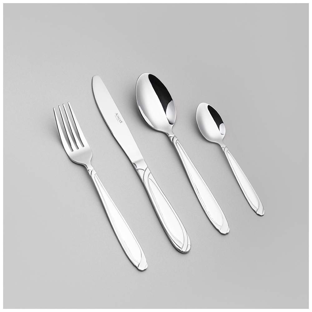 AGNESS Набор столовых приборов 942-555 Casta на 6 персон 24пр 
