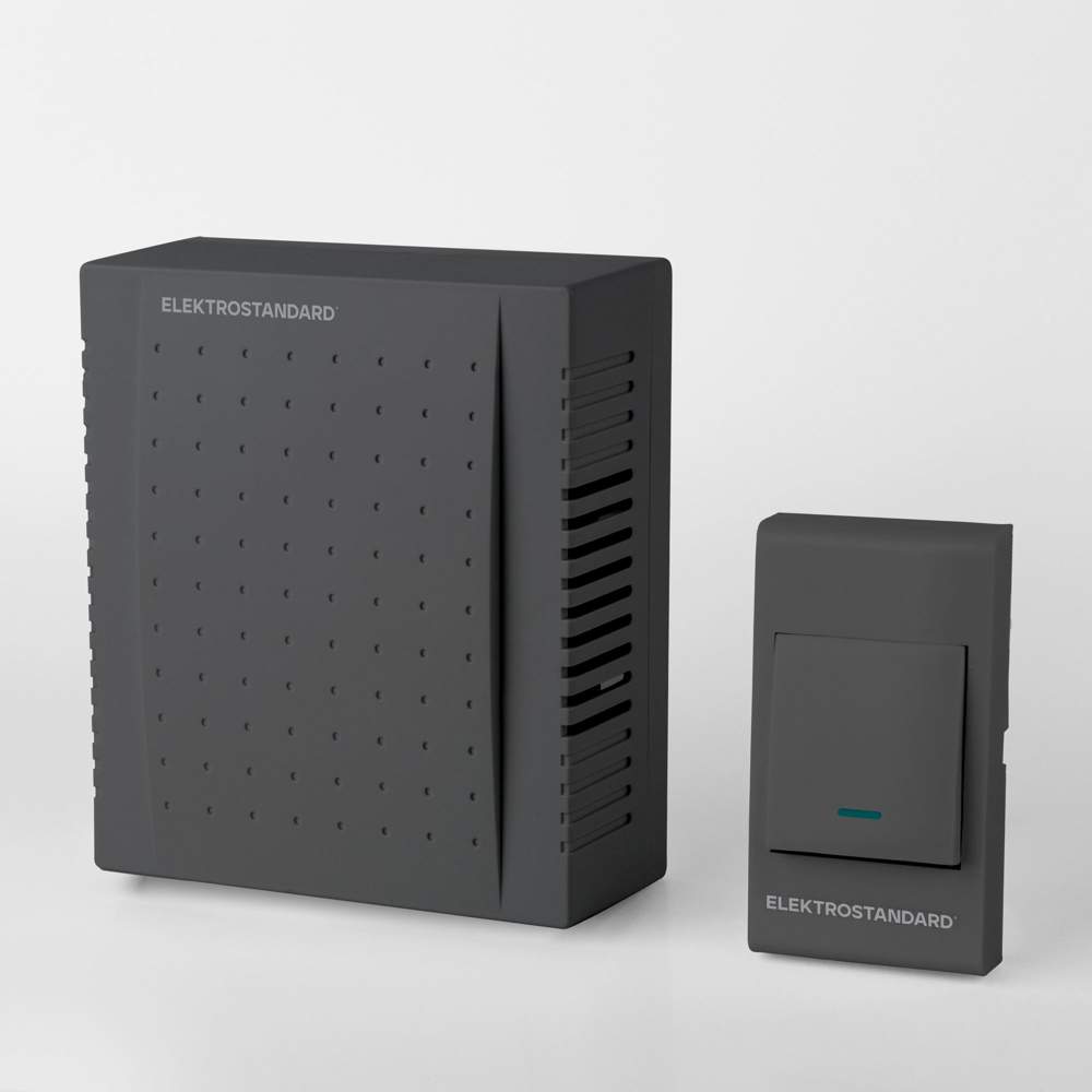 Звонок дверной  DBQ26М  WM 1M  IP44  Черный