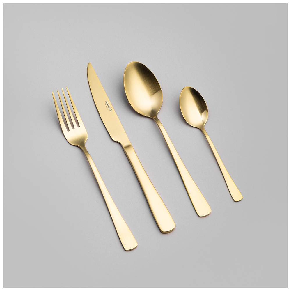 AGNESS Набор столовых приборов 942-552 Luna на 6 персон 24пр 