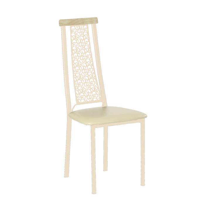 Стул Аврора бежевый сид.винилкожа Д1 бежевый/клен (Р)