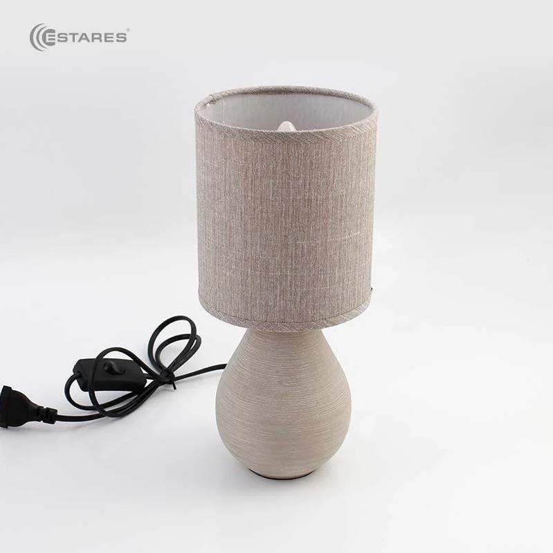 Лампа настольная BETA 1xE14 R-100x120x275-BEIGE/BEIGE-220-IP20