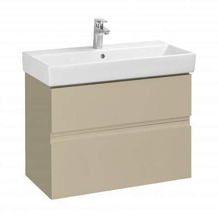 Тумба под раковину Roca OLETA  80 капучино A857640515 + Раковина OLETA 80 белая