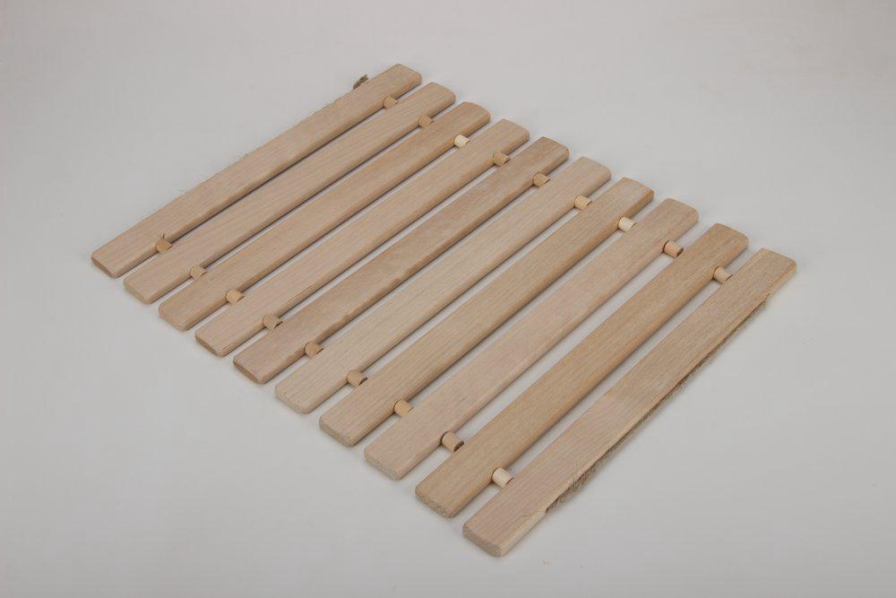 Коврик Банные штучки  дер., липовая рейка  40х40х1,2см  32134