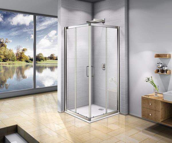 Душ. ограждение BAS  FANTASY  DR-100-C-CH 