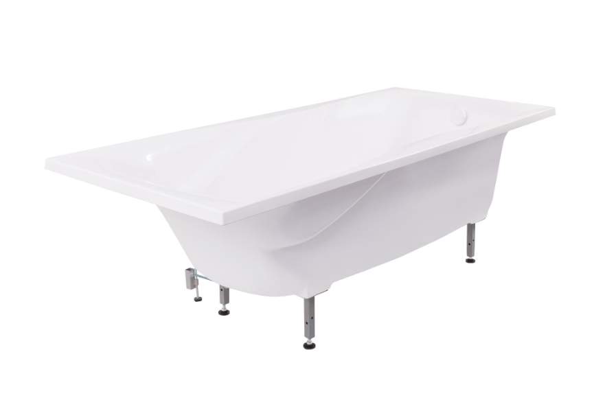 Ванна Mira /Nova Gel/белая/ 178*79*63см / AQUA DE MARCO