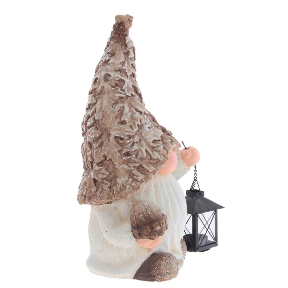 REMECO COLLECTION Фигурка 806426 Гном с фонарем 27х20х40см (магнезия)