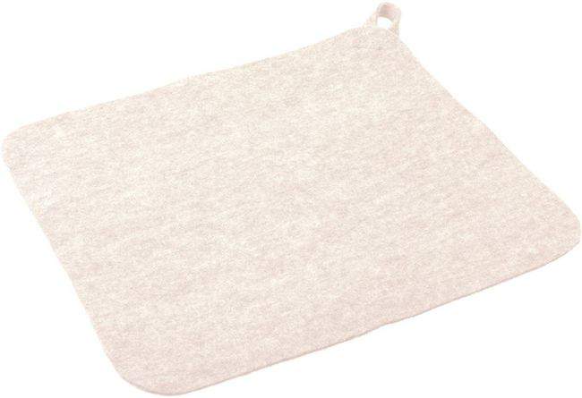 Коврик "Нot Pot"  для сауны  белый  41216