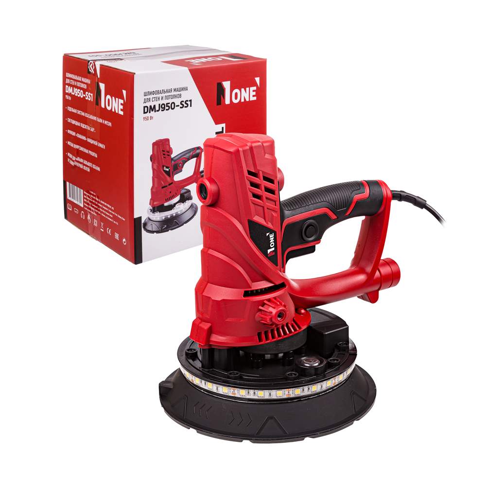 Шлифмашина NUMBER ONE DMJ950-SS1 д/стен ручная 900Вт подсветка 180мм диск