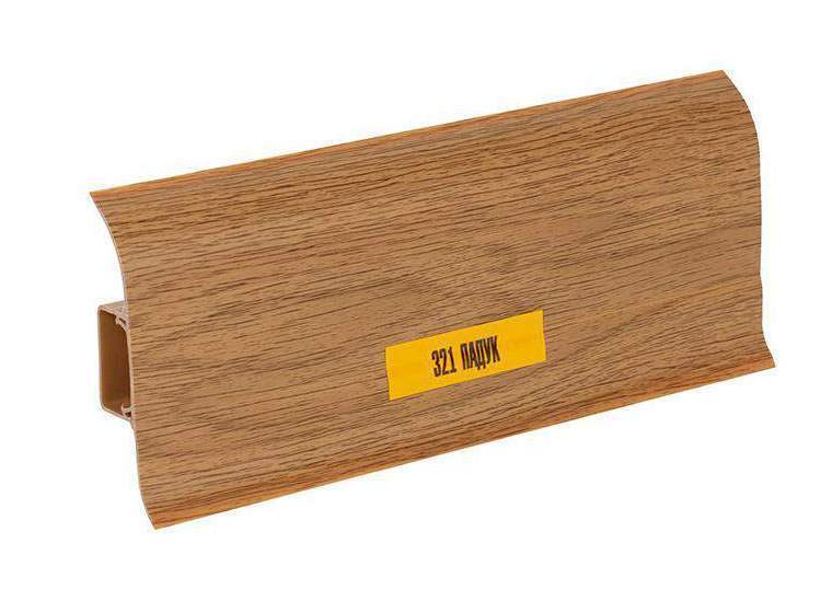 321 Плинтус н/п Идеал Комфорт, Падук, 55мм/2,2м