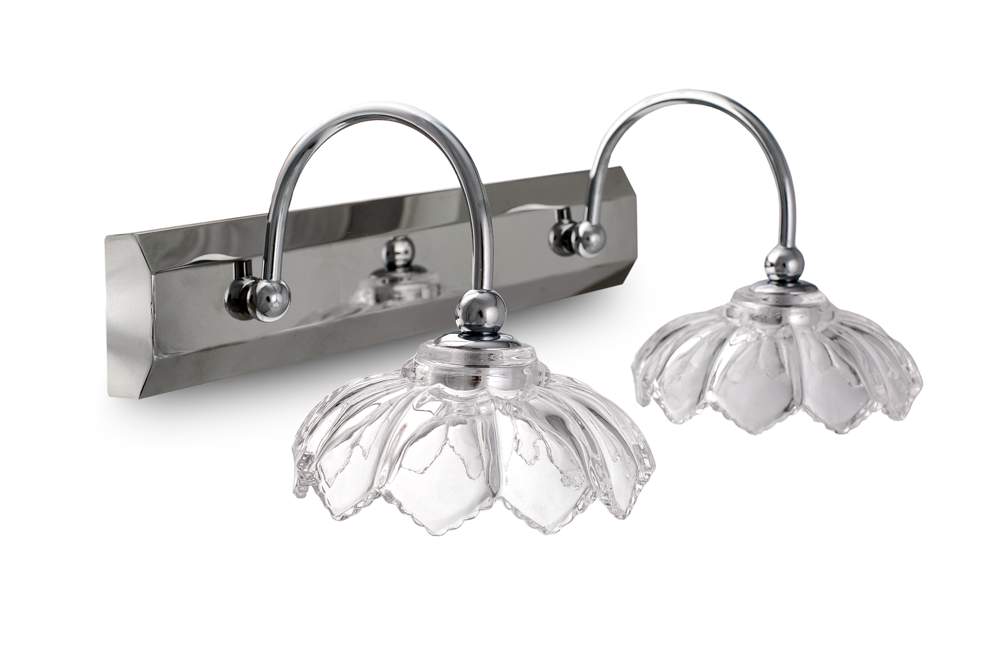 BMelectric - BM201А  Светильник  настенный LED 6W (2*3W)  110-220V  металл-хром