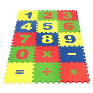 Пол мягкий развивающий Математика 20*20