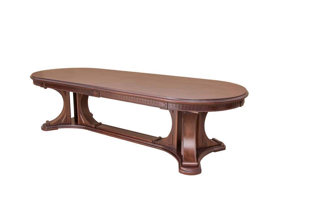 Стол Восток-3ББ красное дерево овальный