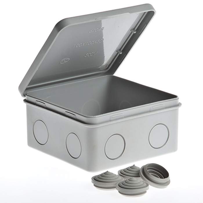 Коробка распред. ОП 100х100х35мм  67095 / 69599  IP54  