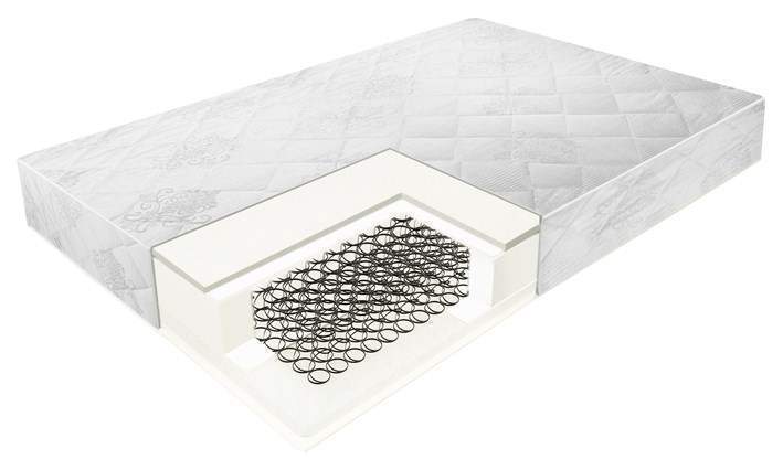 Матрац Standart 1200х2000  Н18 см, ППУ 2 см,  спанбонд,боннель,жаккард+ Наматрасник CLASSIC чехол 