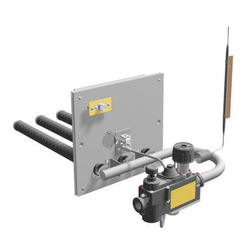 Горелка газ. САБК-ЗТБ4 Пьеза розжиг