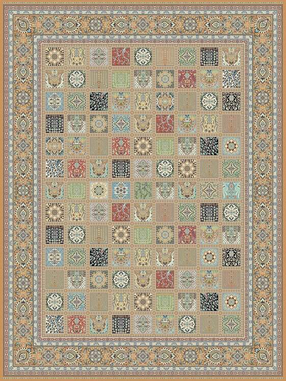 Ковер Goharan 12020 Beige  1,5*2,25