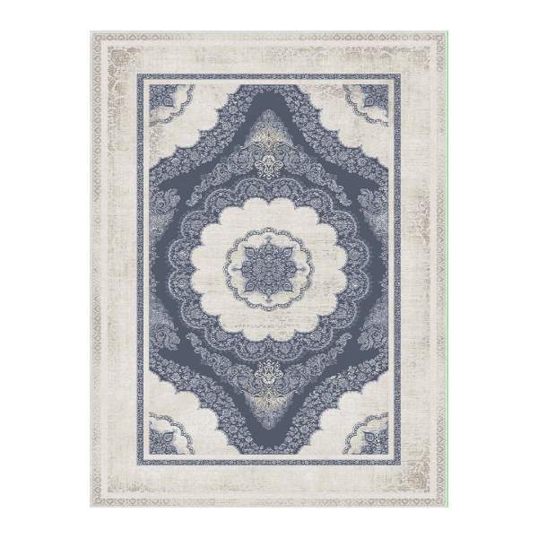 Ковер Rodin Grey 6804/XE61  Beyaz/Beige 1,5*1,5  круг