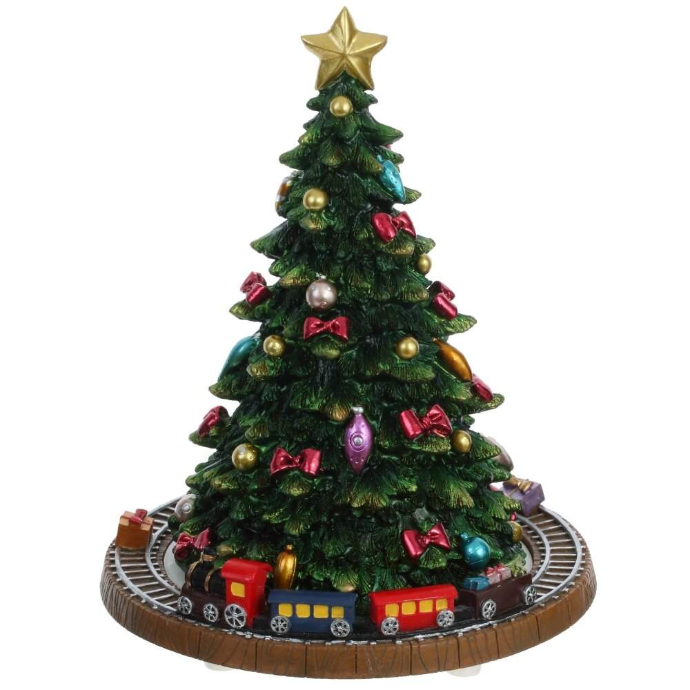 REMECO COLLECTION Фигурка 781499 Ёлочка (движение,музыка) 14,5х14,5х19см (полимер) 