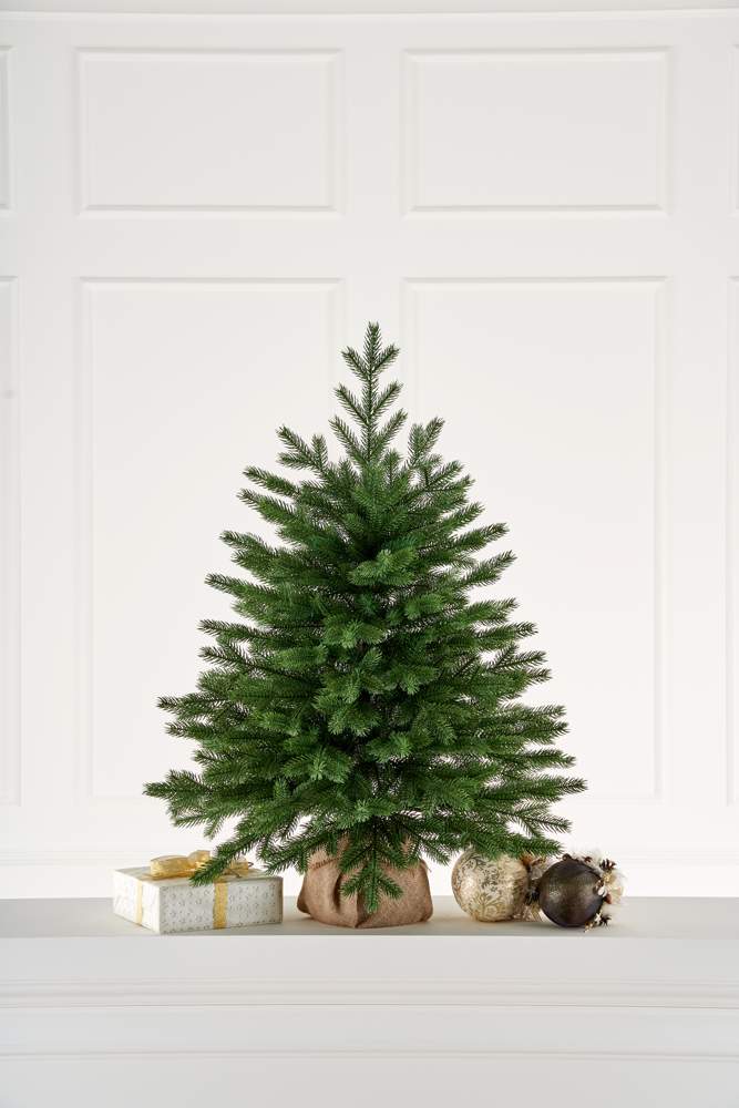 MAX CHRISTMAS Ель искусственная Версальская  90см литая 100% PE ВРС 09