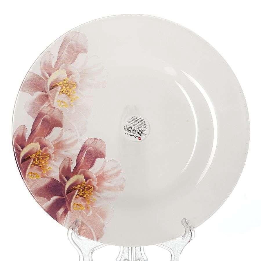 PASABAHCE Уотер Лили Тарелка 10328SLBD23 260мм зак.стекло