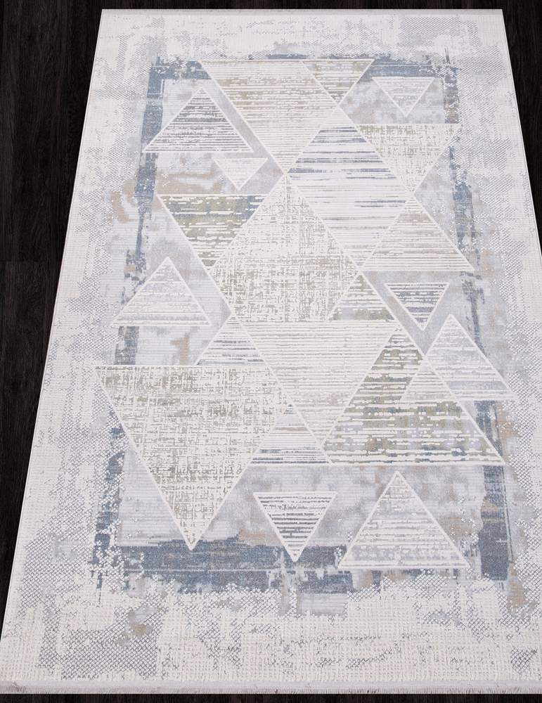 Ковер PERLA C640AC  0,8х1,5   BEIGE / L.GREEN