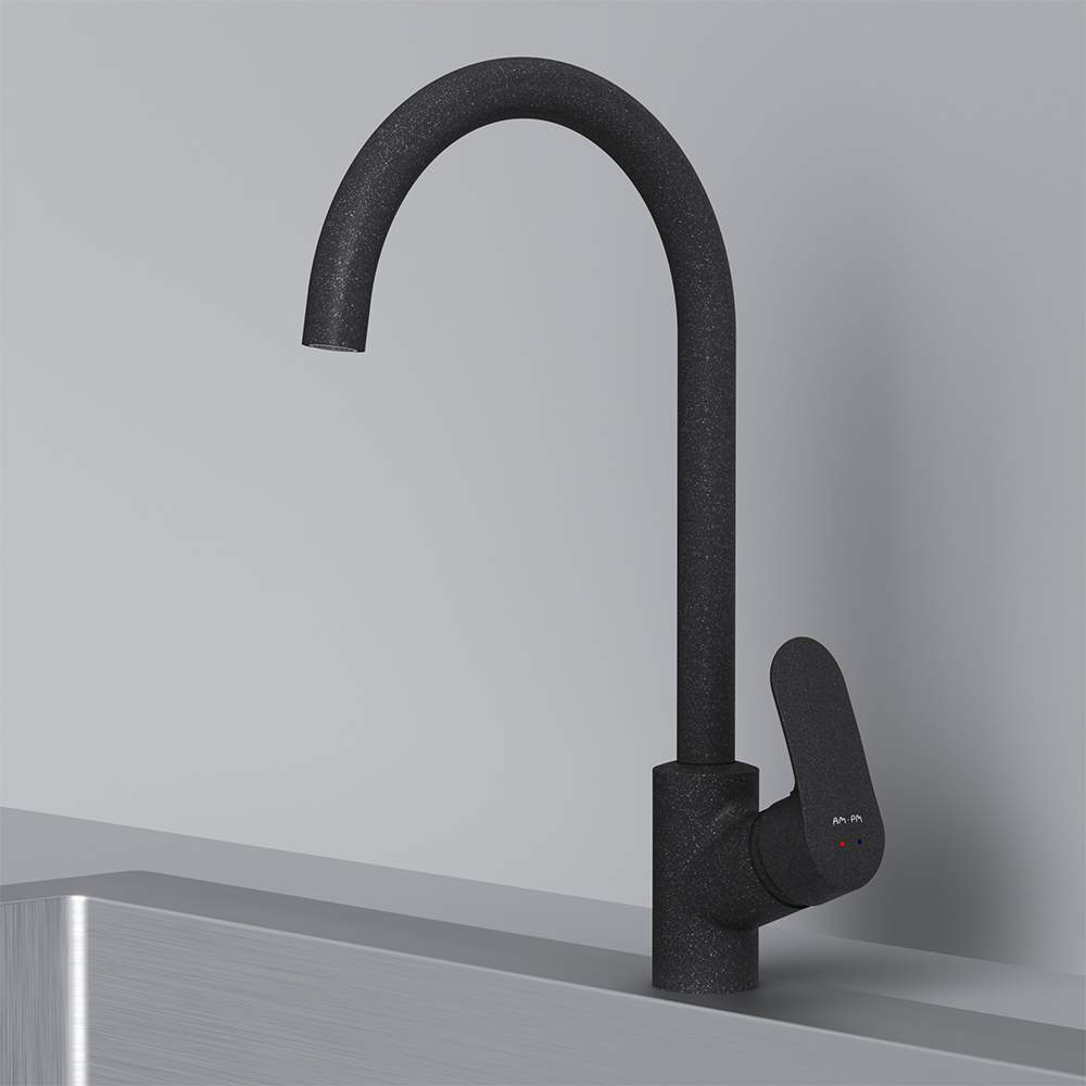 Смеситель  Like  F8007122   д/кухни элегантный черный