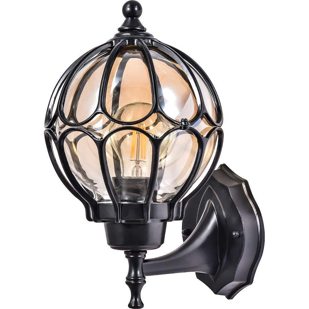 Светильник садово-парковый PL3701 60W 230V E27 IP44 черный