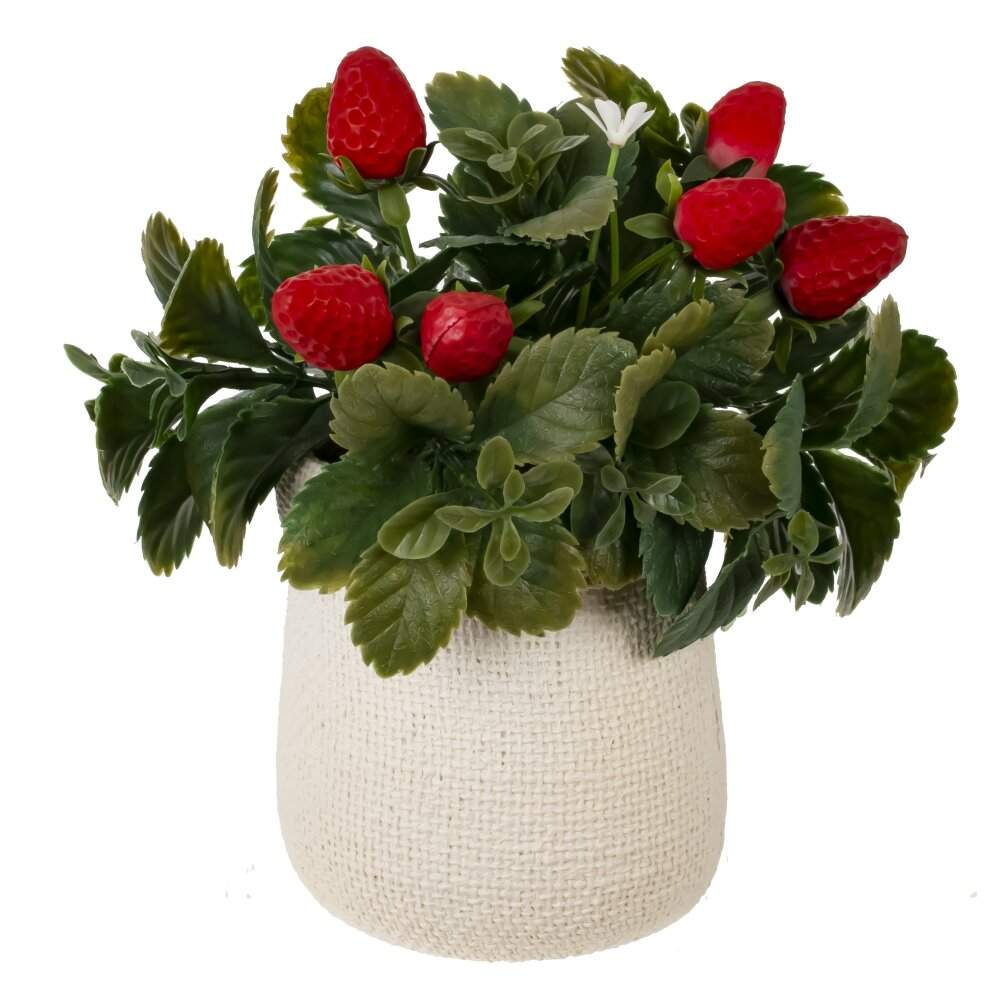 REMECO COLLECTION Композиция цветочная 804705 Земляника L18 W13 H19см