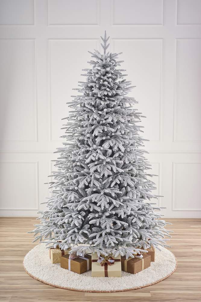 MAX CHRISTMAS Ель искусственная Карпатская заснеженная 180см PVC+PE шарнирная система ЕКРПЗ 18