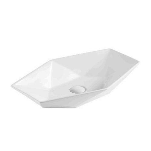 Раковина RD-423(64) А накладная на столешницу, белый  640х410х130мм