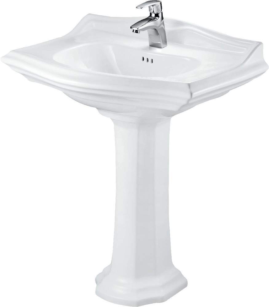 Раковина с пьед. DIJON 750*550*905  DI3000+DI3010