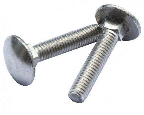 Болт DIN 603 мебельный  нержА2  6х90