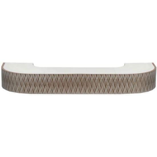 Карниз с поворотом Фаворит 3-х рядн. Венге 2,0  74837