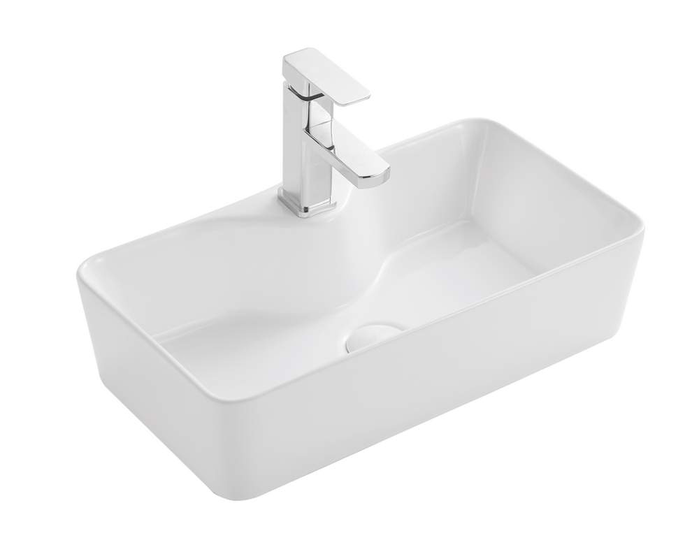 Раковина RD-514A накладная на столешницу, белый  540х300х140мм H