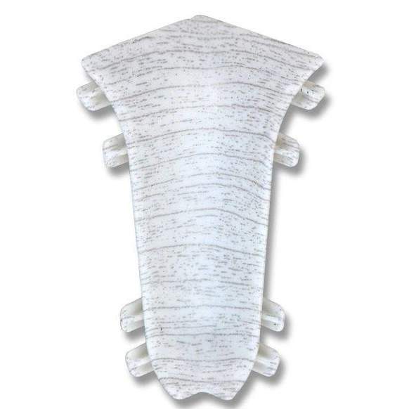 252 Угол внутр.  Идеал Комфорт, Ясень белый, 55мм