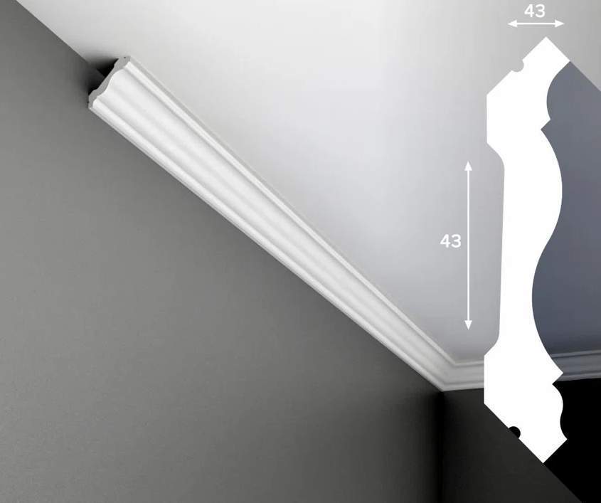 Коска Карниз К17 (43х43х2000мм)