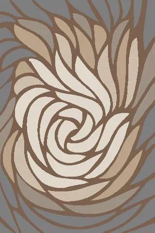 Ковер Шегги Портофино 208/a2/pf 0,8х1,6