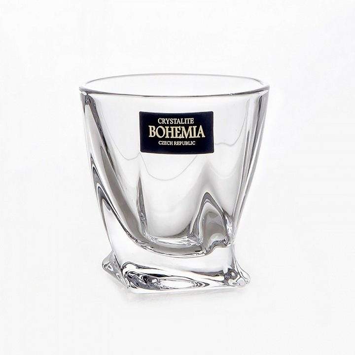 CRYSTALITE BOHEMIA Quadro Набор стопок 55мл д/водки 6шт стекло 37277