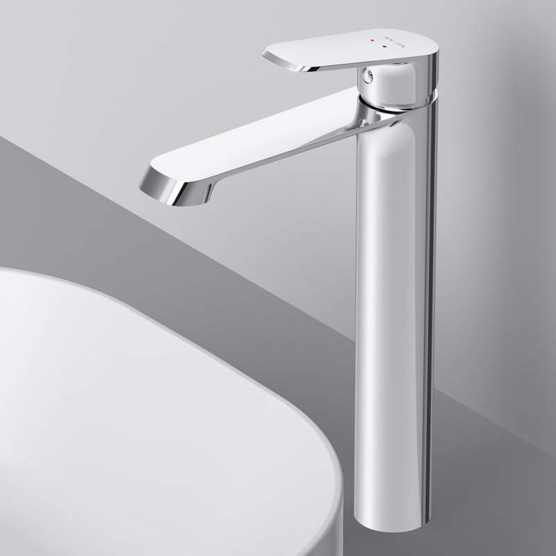 Смеситель Func д/умывальника высокий хром F8F92000