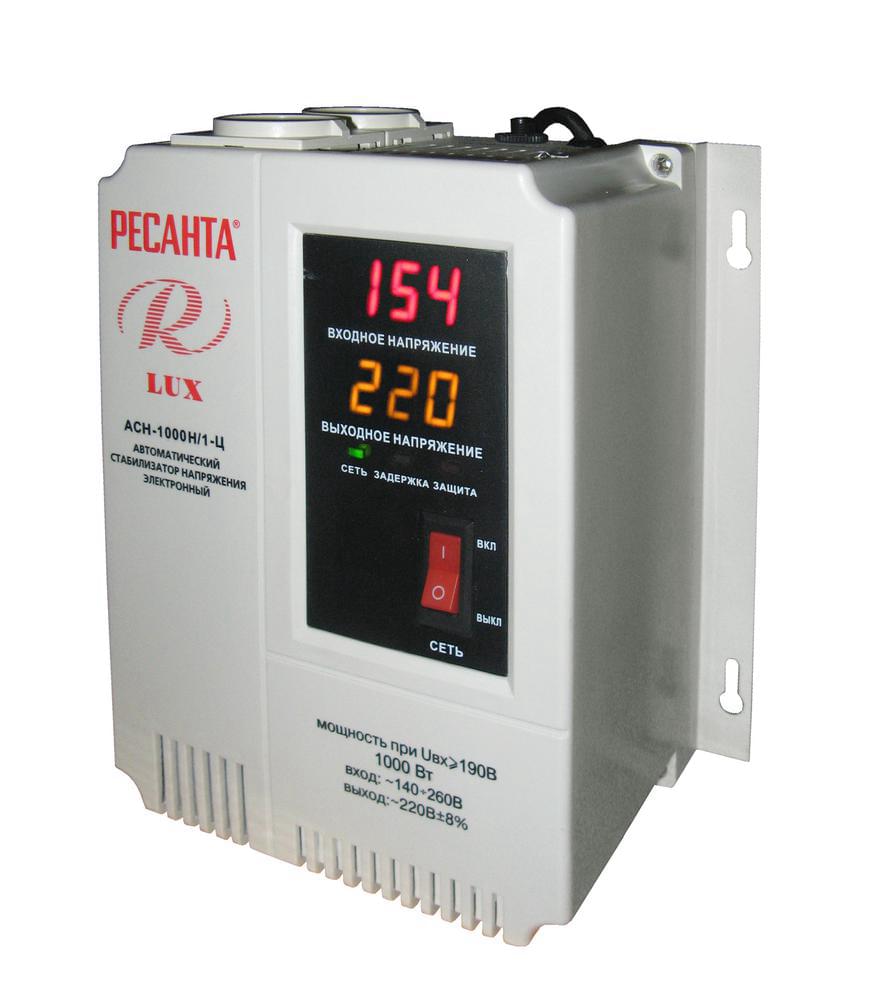 Стабилизатор АСН- 1000Н/1-Ц  Ресанта Люкс