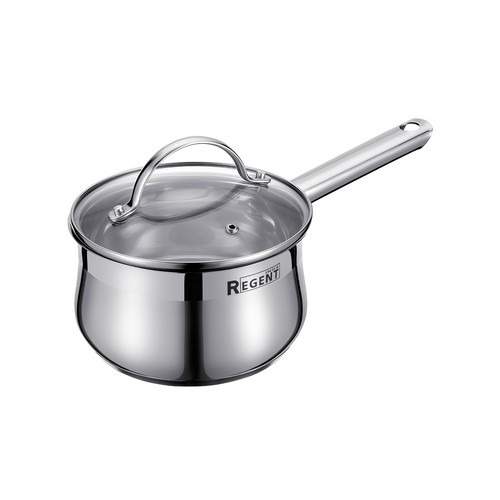 REGENT INOX Linea Monica Ковш 93-Mon-01 1,8л 16x9см cо стеклянной крышкой 