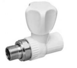 Вентиль радиат.прямой 20х1/2 НР  HEISSKRAFT