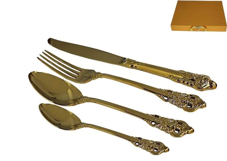 LENARDI Набор столовых приборов 6 персон 24 пр 197-003