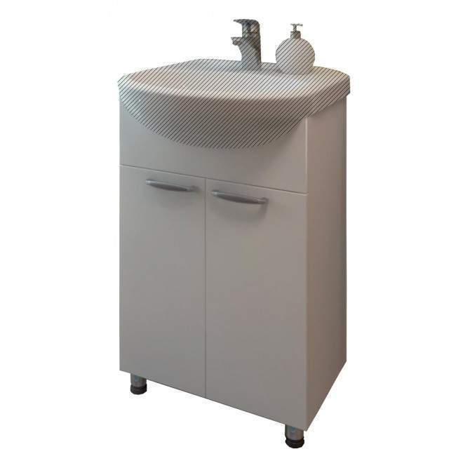 Тумба EVA GOLD  Ника 70 + Умывальник Балтика 70