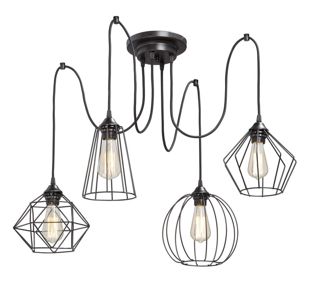 V4192-1/4PL  Люстра 4хE27  макс. 60Вт