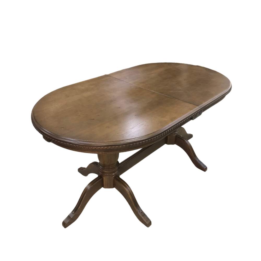 Стол Восток-3 орех 1600(2000)х900 H770 массив дуба